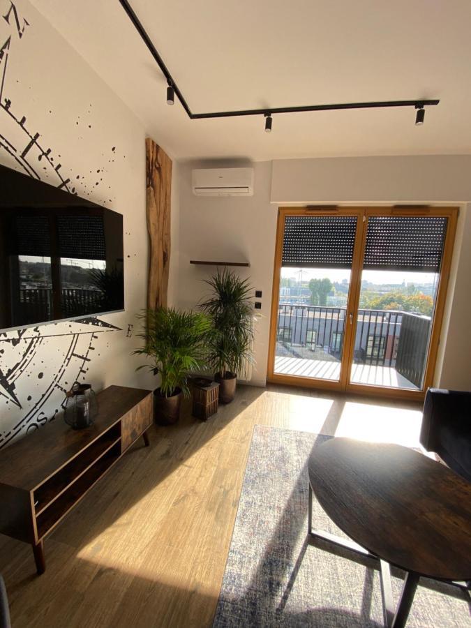 Alpaka Apartments Gdansk -W Cenie Parking, Wifi, Sauna I Silownia - Przepiekny Widok Na Starowke I Motlawe Extérieur photo